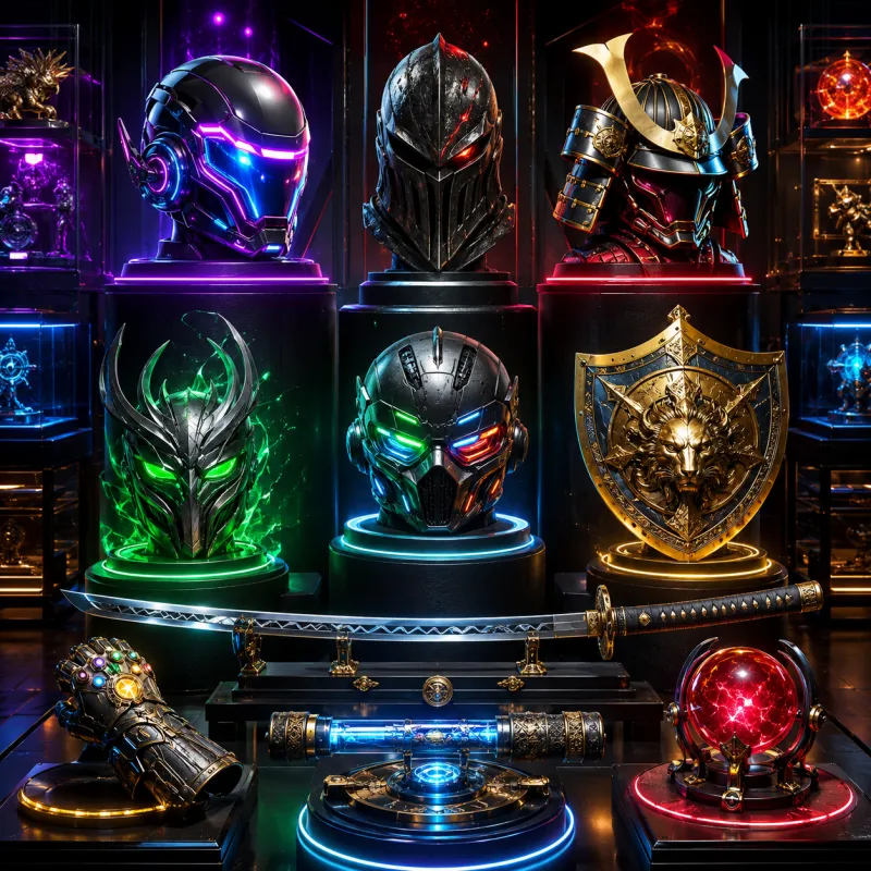 Cascos y Replicas
